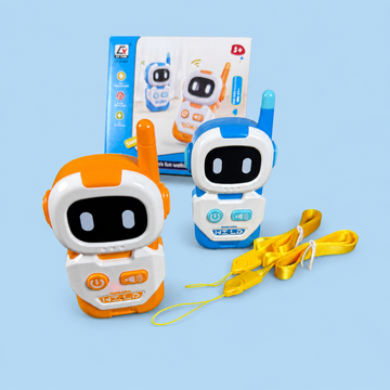 Kids Robot Walkie Talkie Set with 2-Way Communication