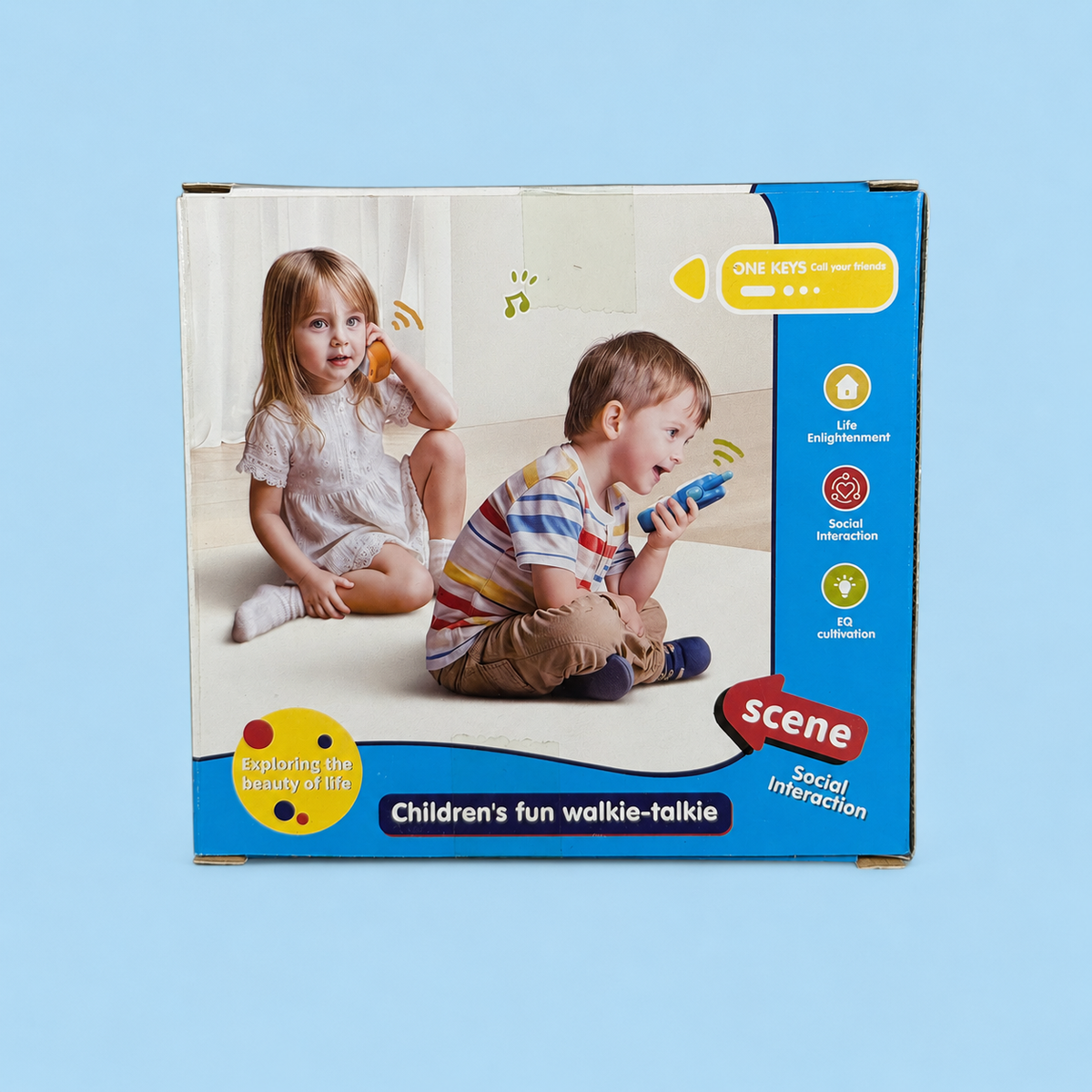 Kids Robot Walkie Talkie Set with 2-Way Communication