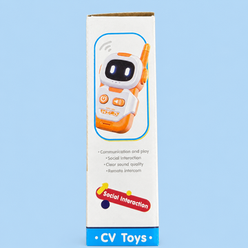 Kids Robot Walkie Talkie Set with 2-Way Communication