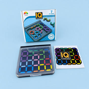 Magnetic IQ Pyramid Number Puzzle Game with 120 Challenges