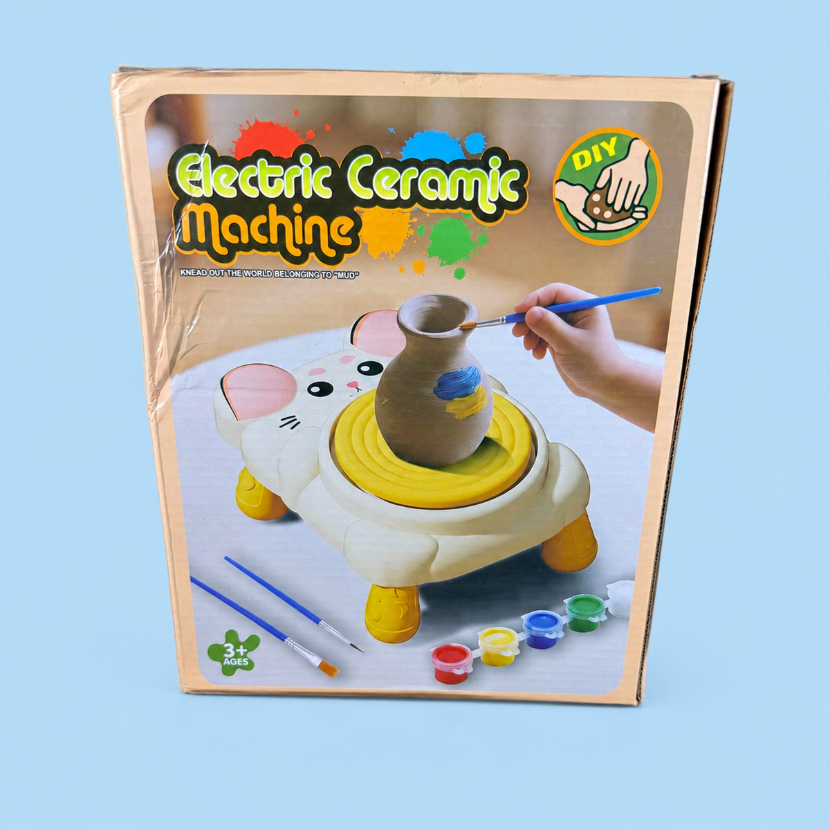 Electric Ceramic Pottery Wheel DIY Clay Art Set