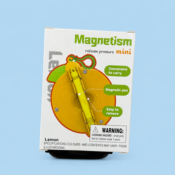 Mini Magnetic Lemon Drawing Board with Pen – Portable Stress Relief Toy