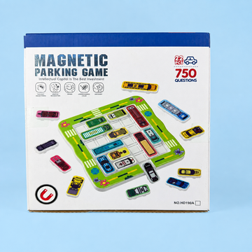 Magnetic Parking Puzzle Game – 22 Pieces with 750 Challenges