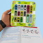 Magnetic Parking Puzzle Game – 22 Pieces with 750 Challenges