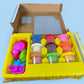 Animal Modeling Dough Set for Kids – 9 Colors with Animal Molds, Ages 3+
