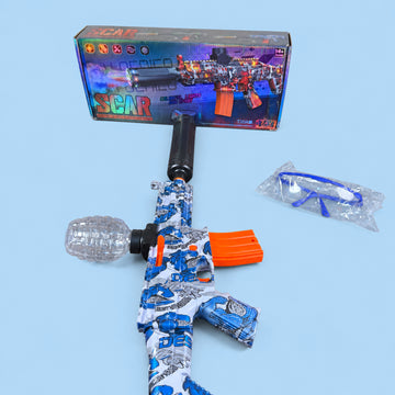 T20A Electric Gel Ball Blaster with Sensor Muzzle Lights & Mist Effect – Automatic Toy Set, Ages 14+