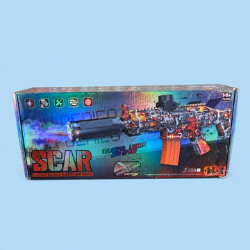 T20A Electric Gel Ball Blaster with Sensor Muzzle Lights & Mist Effect – Automatic Toy Set, Ages 14+