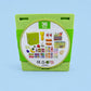 36-Piece 2-in-1 Kids Supermarket Backpack Playset – Portable Pretend Grocery Shop with Scanner, Ages 3+