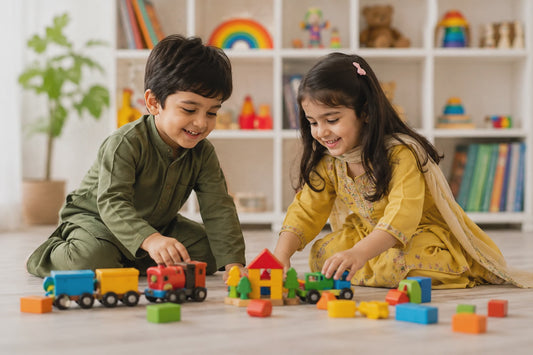 Colorful Building Blocks Set